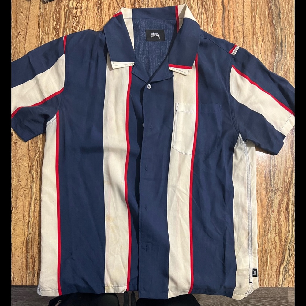 Stussy button down shirt